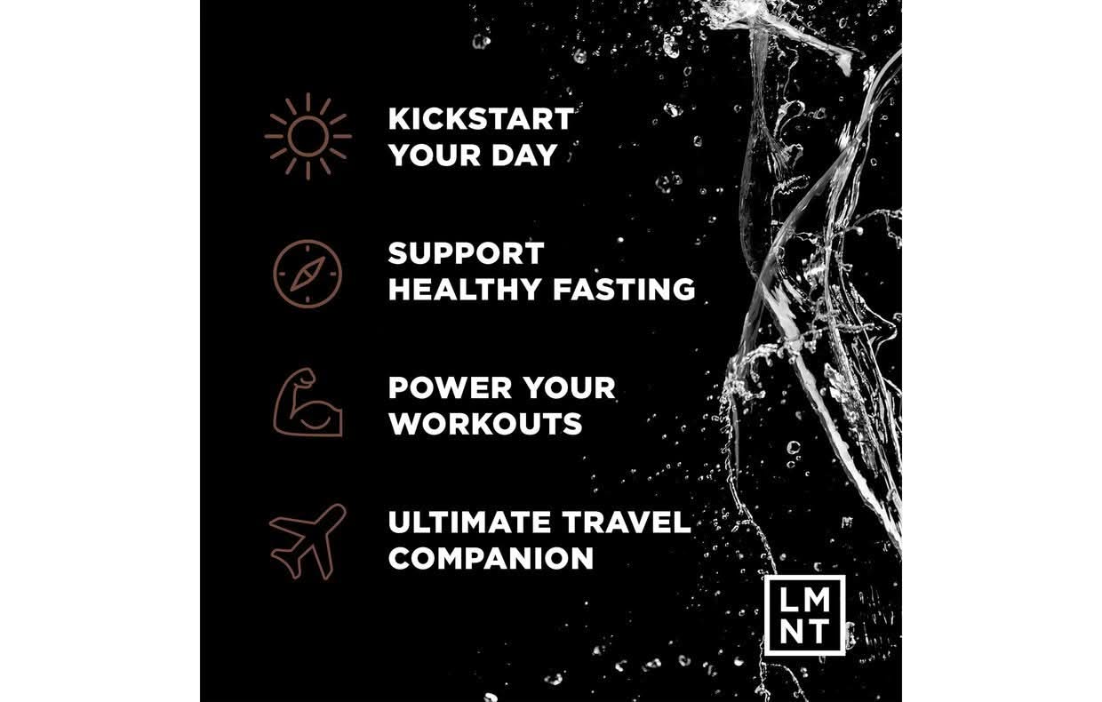 LMNT Chocolate Salt Electrolyte Mix - 30 Ct - Image 5